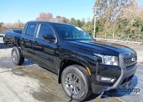 2025 Nissan Frontier Sv 4X4 z USA, uszkodzony, nr VIN 1N6ED1EK0SN659659